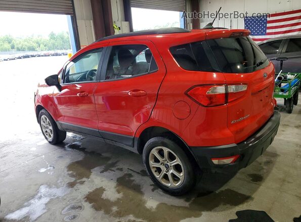 MAJ6S3GL7LC357593 2020 FORD ECOSPORT Red უკანა მარცხენა