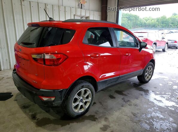 MAJ6S3GL7LC357593 2020 FORD ECOSPORT Red უკანა მარჯვენა