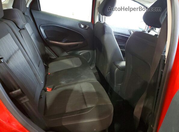 MAJ6S3GL7LC357593 2020 FORD ECOSPORT Red უკანა სავარძლების ხედი