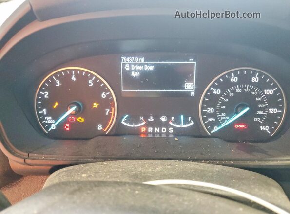 MAJ6S3GL7LC357593 2020 FORD ECOSPORT Red ხელსაწყოთა პანელის ხედი