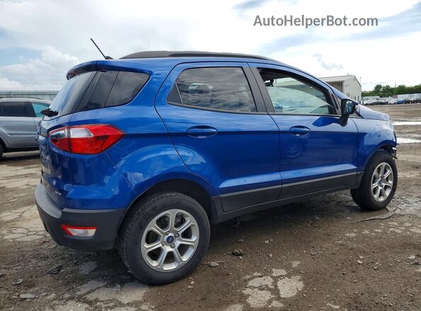 MAJ6S3GL7MC409029 2021 FORD ECOSPORT Blue Հետևի աջ