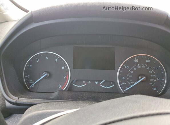 MAJ6S3GL7MC409029 2021 FORD ECOSPORT Blue Սարքավորումների վահանակի տեսք