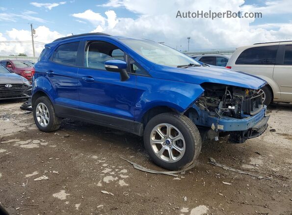 MAJ6S3GL7MC409029 2021 FORD ECOSPORT Blue Առջևի աջ