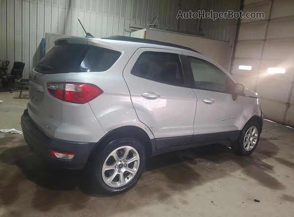 MAJ6S3GL8KC286838 2019 FORD ECOSPORT Silver Rear right