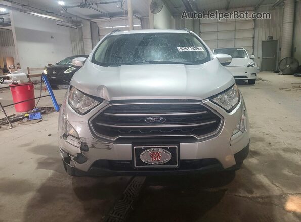 MAJ6S3GL8KC286838 2019 FORD ECOSPORT Silver Front view