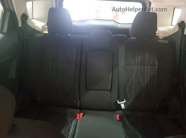 MAJ6S3GL8KC286838 2019 FORD ECOSPORT Silver Rear seats view