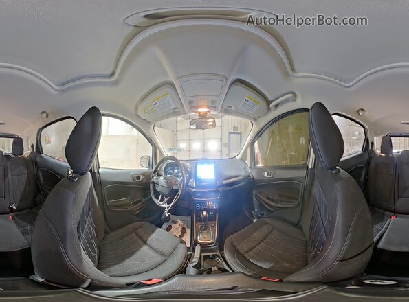 MAJ6S3GL8KC286838 2019 FORD ECOSPORT Silver 360 interior view