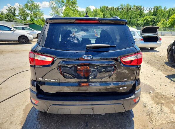 MAJ6S3GL8LC316020 2020 FORD ECOSPORT Black Vista trasera