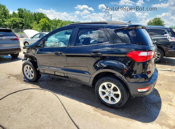 MAJ6S3GL8LC316020 2020 FORD ECOSPORT Black Trasero izquierdo