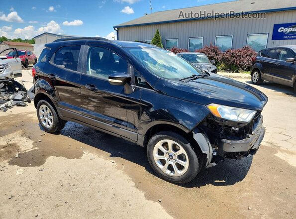 MAJ6S3GL8LC316020 2020 FORD ECOSPORT Black Delantero derecho