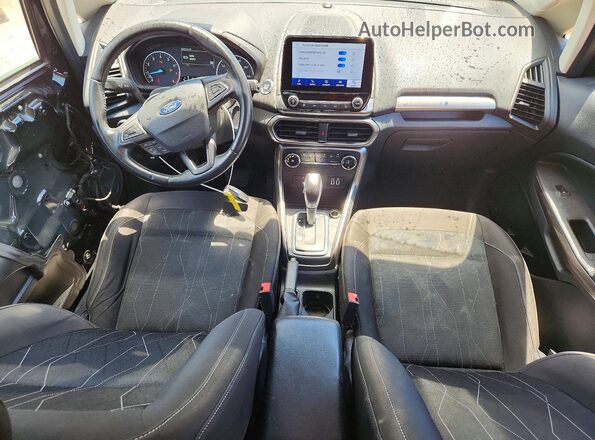 MAJ6S3GL8LC316020 2020 FORD ECOSPORT Black Vista del salpicadero