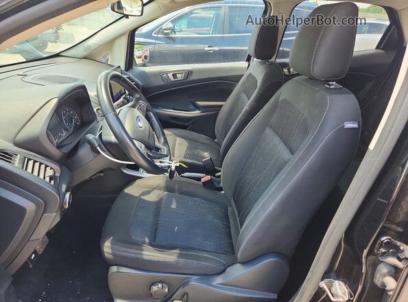 MAJ6S3GL8LC316020 2020 FORD ECOSPORT Black Vista interior delantera