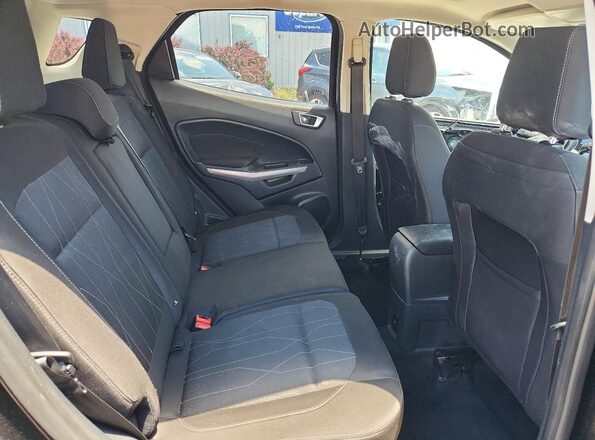 MAJ6S3GL8LC316020 2020 FORD ECOSPORT Black Vista interior trasera
