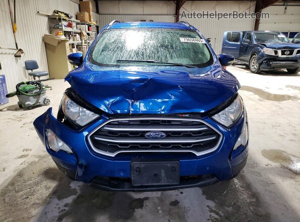 MAJ6S3GL8MC402378 2021 FORD ECOSPORT Blue Вид спереду