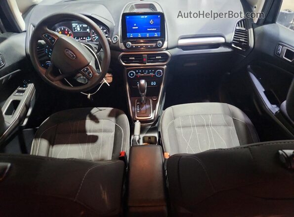 MAJ6S3GL8NC462081 2022 FORD ECOSPORT Black Widok deski rozdzielczej