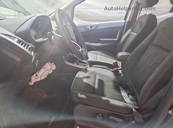 MAJ6S3GL8NC462081 2022 FORD ECOSPORT Black Widok wnętrza z przodu