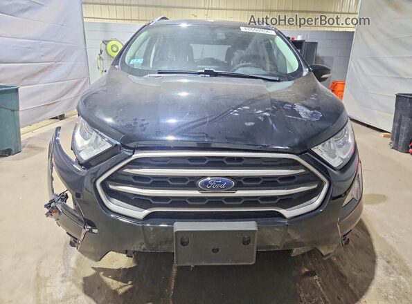 MAJ6S3GL8NC462081 2022 FORD ECOSPORT Black Widok z przodu
