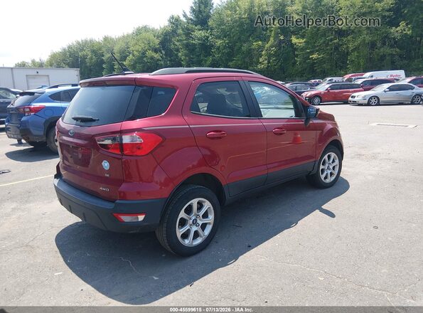 MAJ6S3GL9LC368806 2020 FORD ECOSPORT Red უკანა მარჯვენა