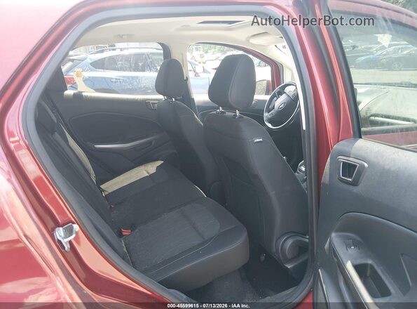 MAJ6S3GL9LC368806 2020 FORD ECOSPORT Red VIN კოდის სტიკერის ხედი