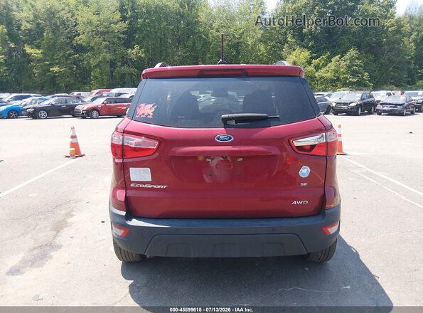 MAJ6S3GL9LC368806 2020 FORD ECOSPORT Red 
