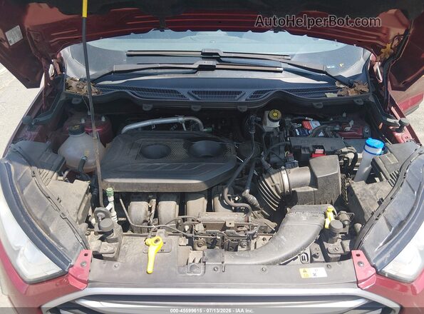 MAJ6S3GL9LC368806 2020 FORD ECOSPORT Red უკანა ხედი