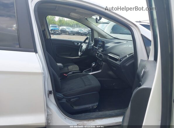 MAJ6S3GLXKC269832 2019 FORD ECOSPORT Белый Вид салона спереди