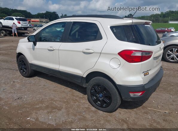 MAJ6S3GLXKC269832 2019 FORD ECOSPORT Белый Задняя левая четверть