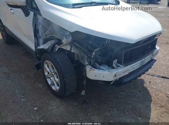 MAJ6S3GLXKC269832 2019 FORD ECOSPORT Белый Вид спереди