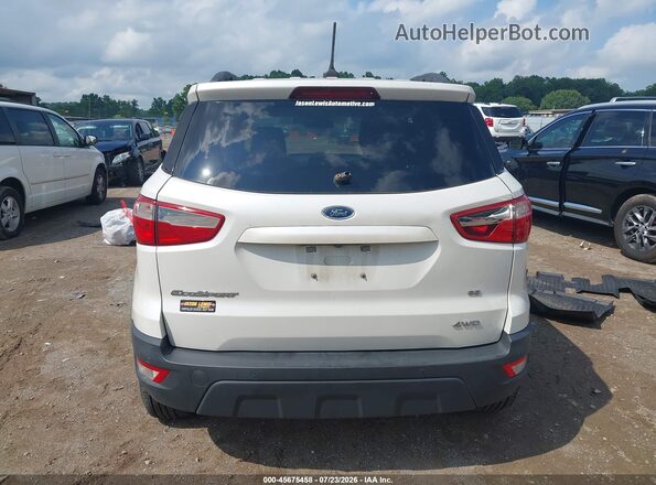 MAJ6S3GLXKC269832 2019 FORD ECOSPORT Белый 