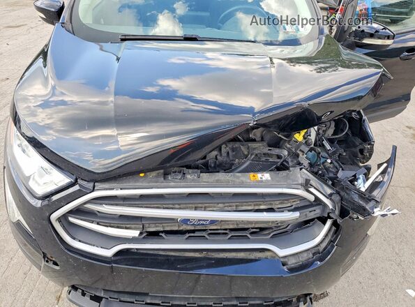 MAJ6S3GLXLC313152 2020 FORD ECOSPORT Black Engine compartment view