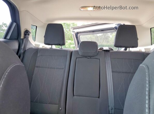 MAJ6S3GLXLC313152 2020 FORD ECOSPORT Black Rear seats view