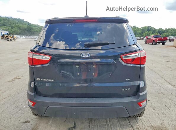 MAJ6S3GLXLC313152 2020 FORD ECOSPORT Black Rear view