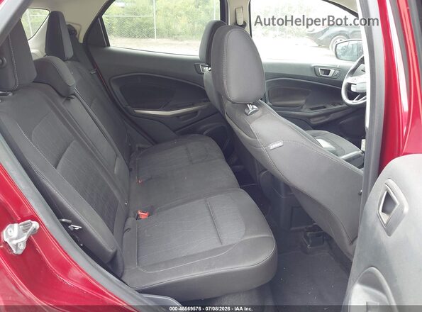 MAJ6S3GLXLC317606 2020 FORD ECOSPORT Red Vista de la etiqueta del VIN