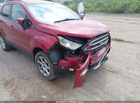 MAJ6S3GLXLC317606 2020 FORD ECOSPORT Red Vista frontal
