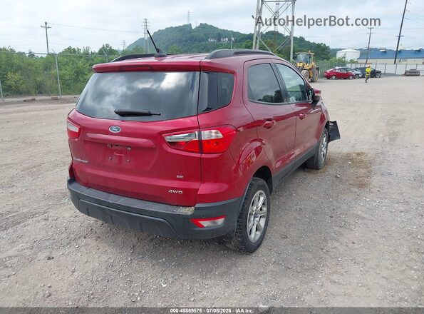 MAJ6S3GLXLC317606 2020 FORD ECOSPORT Red Trasero derecho