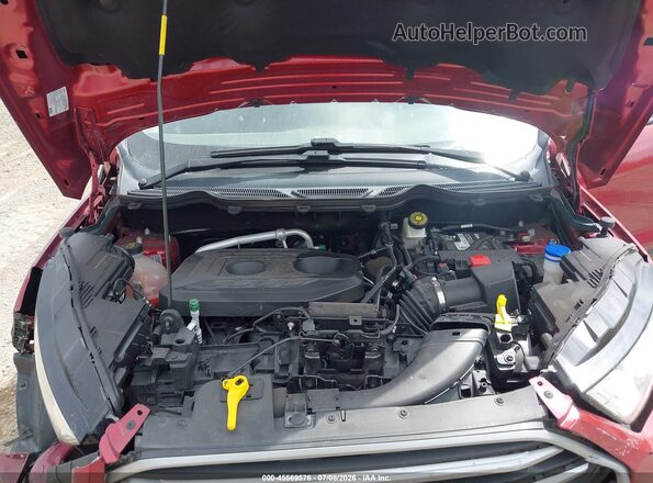 MAJ6S3GLXLC317606 2020 FORD ECOSPORT Red Vista trasera