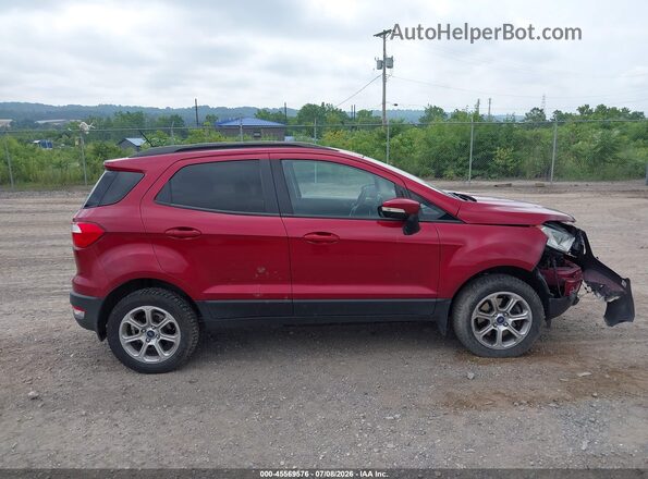MAJ6S3GLXLC317606 2020 FORD ECOSPORT Red Vista interior trasera