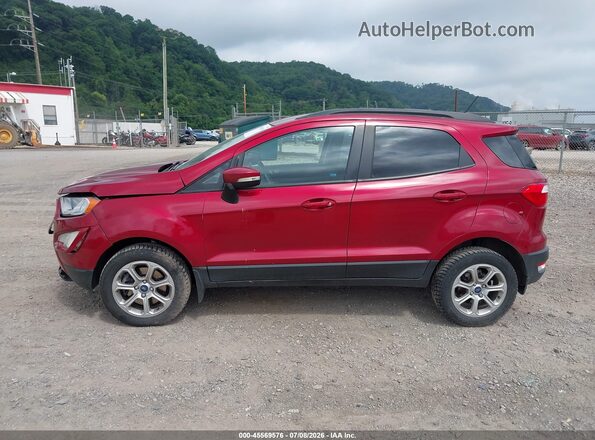 MAJ6S3GLXLC317606 2020 FORD ECOSPORT Red Vista interior de 360 grados