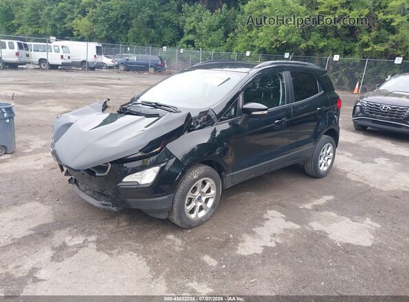 MAJ6S3GLXLC317766 2020 FORD ECOSPORT Black წინა მარცხენა ხედი სამი მეოთხედიდან