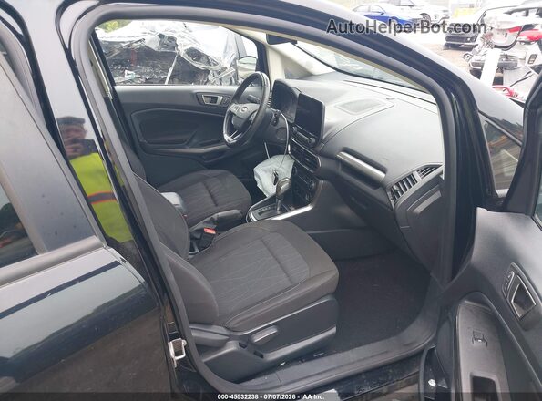 MAJ6S3GLXLC317766 2020 FORD ECOSPORT Black წინა სალონის ხედი
