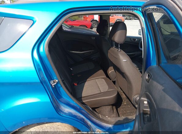 MAJ6S3GLXLC344210 2020 FORD ECOSPORT Blue Vista de la etiqueta del VIN