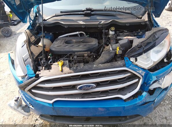MAJ6S3GLXLC344210 2020 FORD ECOSPORT Blue Vista trasera