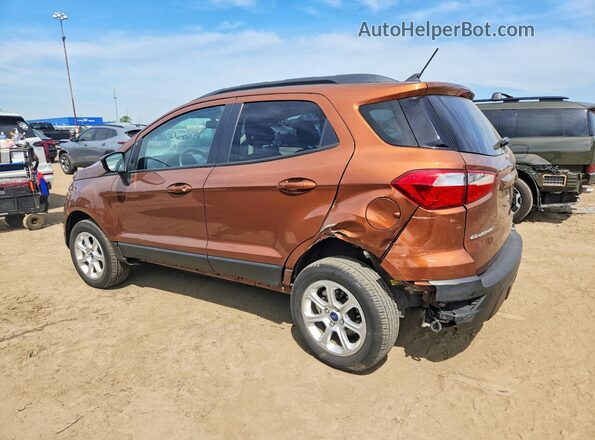 MAJ6S3GLXLC346779 2020 FORD ECOSPORT Orange უკანა მარცხენა