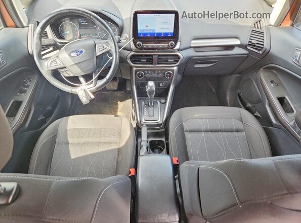 MAJ6S3GLXLC346779 2020 FORD ECOSPORT Orange წინა პანელის ხედი