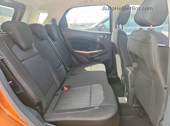 MAJ6S3GLXLC346779 2020 FORD ECOSPORT Orange უკანა სალონის ხედი