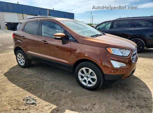 MAJ6S3GLXLC346779 2020 FORD ECOSPORT Orange წინა მარჯვენა