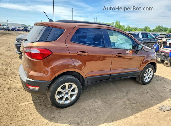 MAJ6S3GLXLC346779 2020 FORD ECOSPORT Orange უკანა მარჯვენა