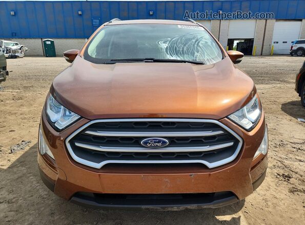 MAJ6S3GLXLC346779 2020 FORD ECOSPORT Orange წინა ხედი