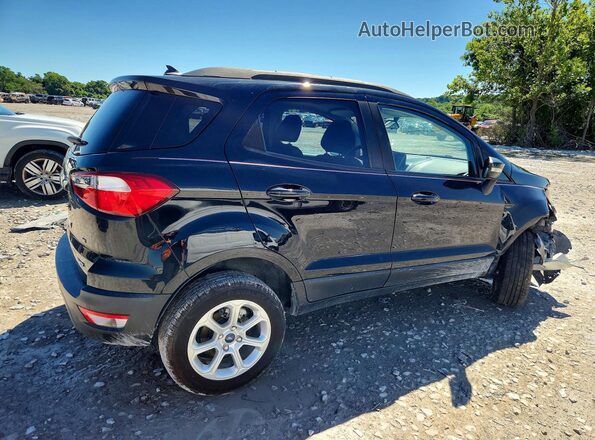 MAJ6S3GLXLC358995 2020 FORD ECOSPORT Black Задня права чверть