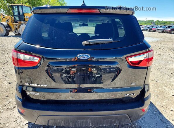 MAJ6S3GLXLC358995 2020 FORD ECOSPORT Black Вид ззаду